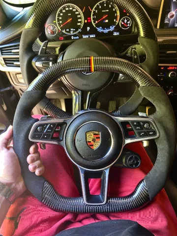 ✅SHITEN TIMONA PORSCHE ORIGJINAL CARBON TE PERSONALIZUAR SIPAS DESHIRES PER PER CDO MODEL