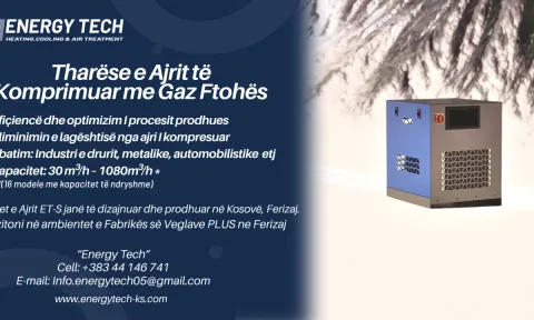 Tharese e Ajrit te Komprimuar me Gaz Ftohes