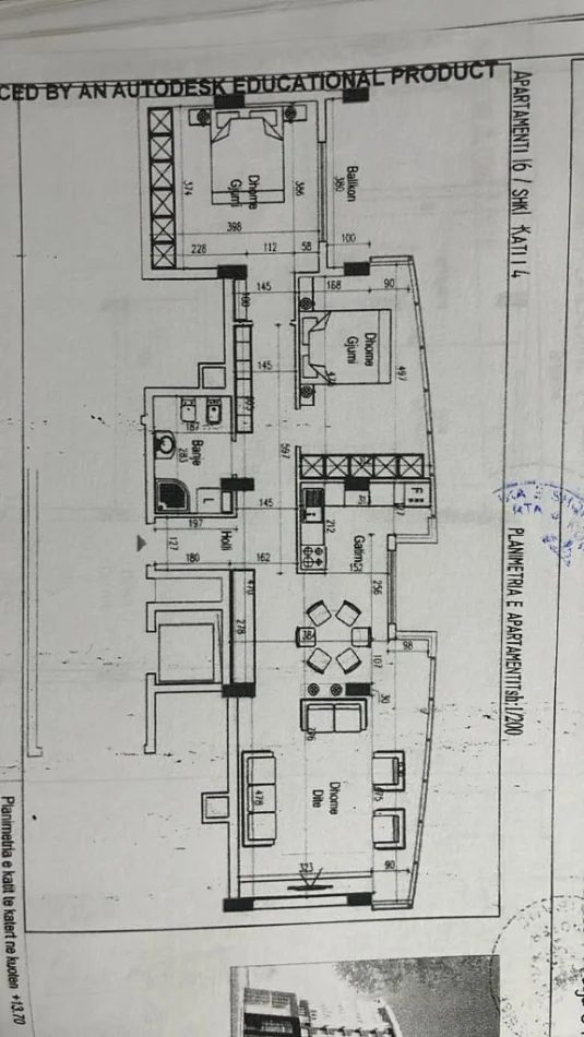 Tirane, shitet apartament 2+1 Kati 5, 116 m² 320.000 € (Rruga e Kavajës)