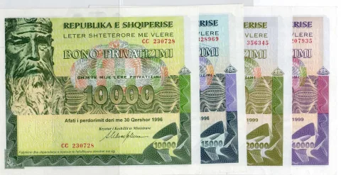 LETRA ME VLERE ( BONO PRIVATIZIMI )