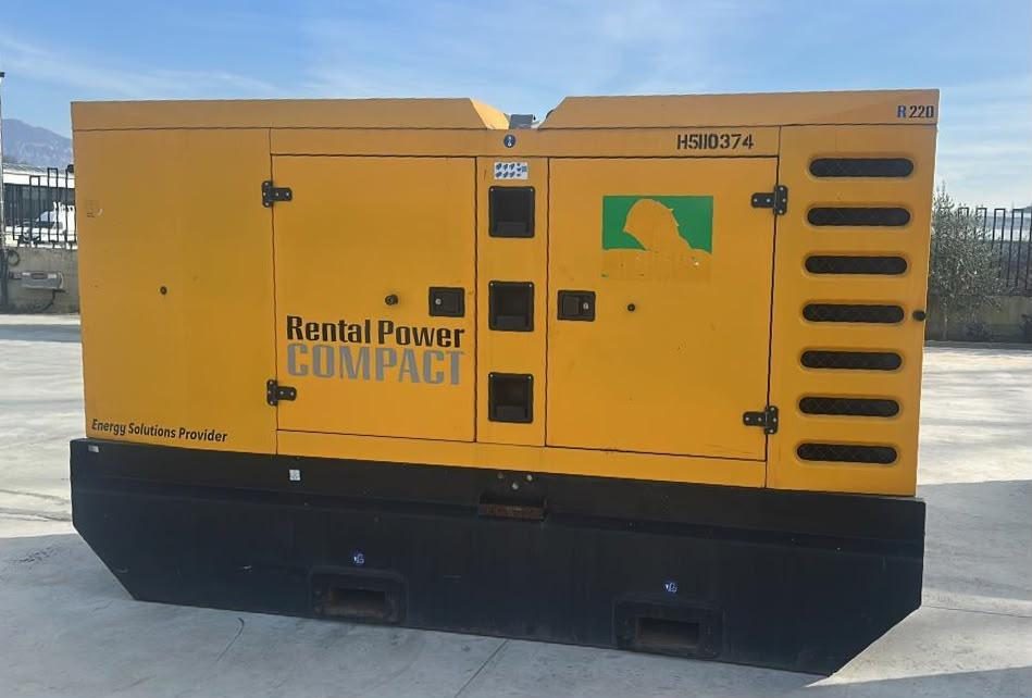 Gjenerator Rental Power 220 kVA