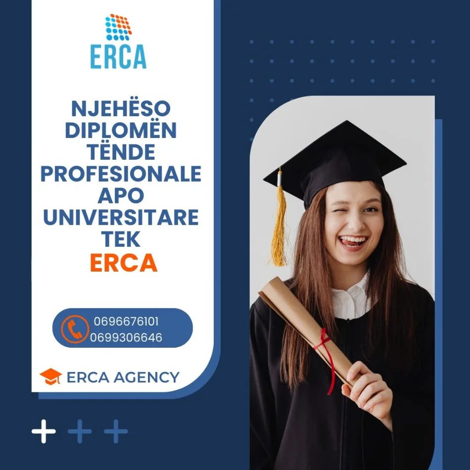 Beni njohjen e kualifikimeve tuaja në Gjermani me një partner të besueshëm dhe profesionist si ERCA.