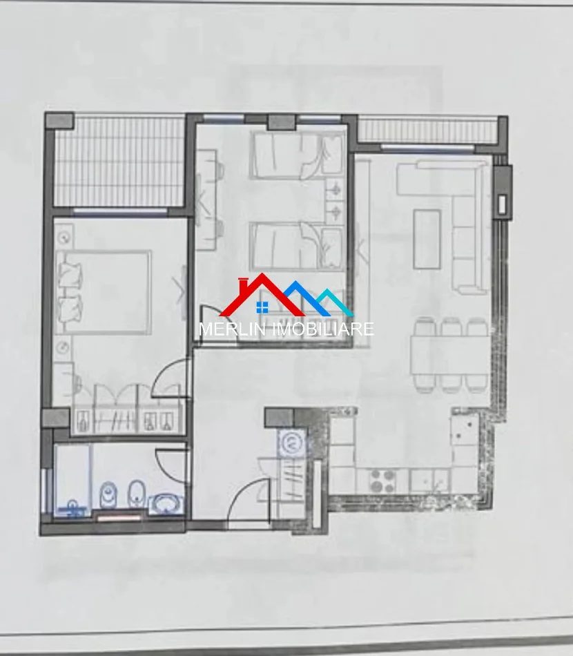Tirane, shitet apartament 2+1+Ballkon Kati 2, 90 m² 143.000 € (RRUGA DALIP TOPI,FRESK)