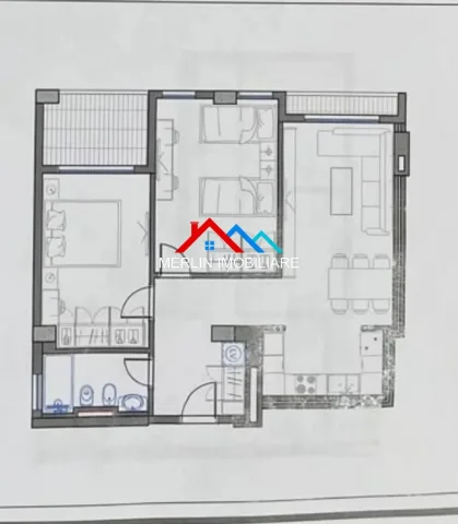 Tirane, shitet apartament 2+1+Ballkon Kati 2, 90 m² 143.000 € (RRUGA DALIP TOPI,FRESK)