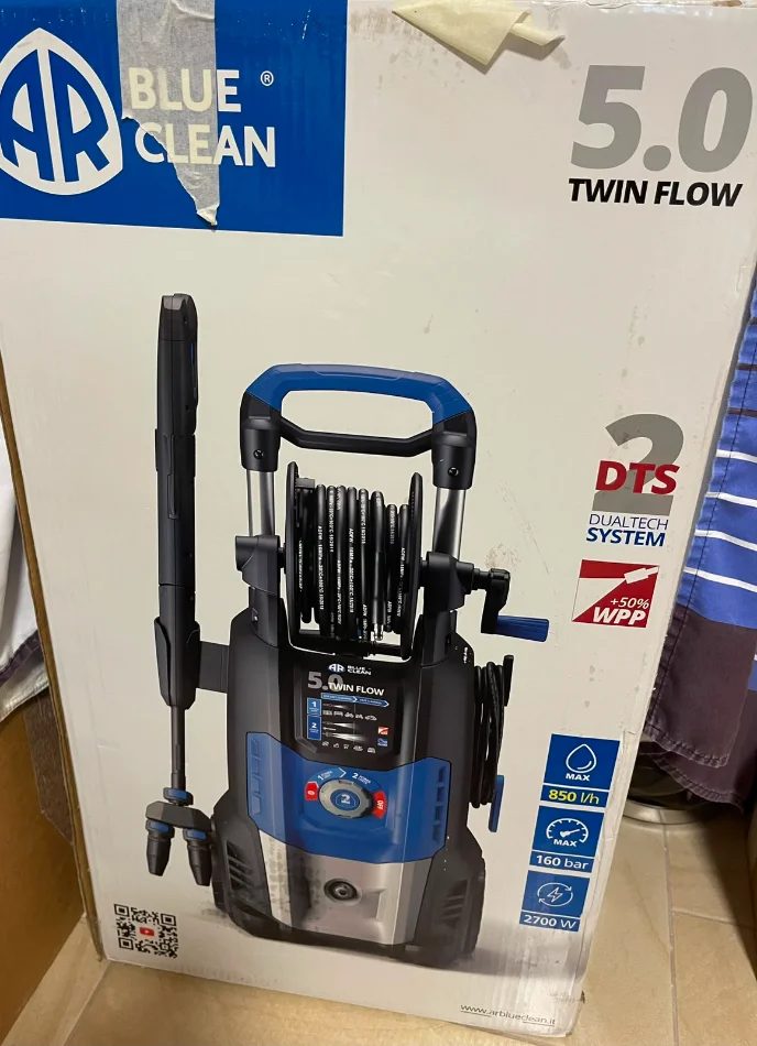 Durres, shes Pompe uji HIDROLAVAZH AR Blue Clean 5.0 Twin Flow 2700W – 160 BAR – E RE