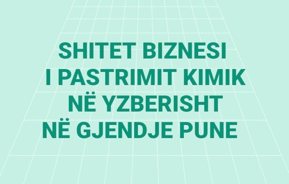 SHITET Biznesi i Pastrimit Kimik në Yzberisht