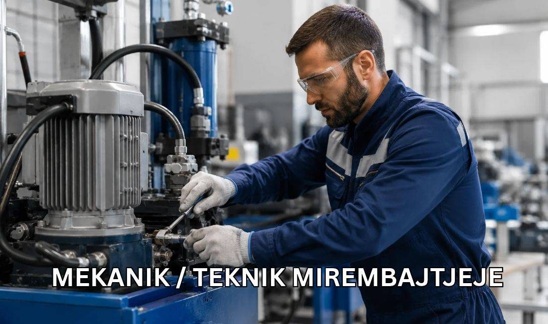 🔧 Eder Trade Po Zgjeron Ekipin – Mekanik/Teknik Mirembajtjeje me Eksperience!