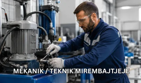 🔧 Eder Trade Po Zgjeron Ekipin – Mekanik/Teknik Mirembajtjeje me Eksperience!
