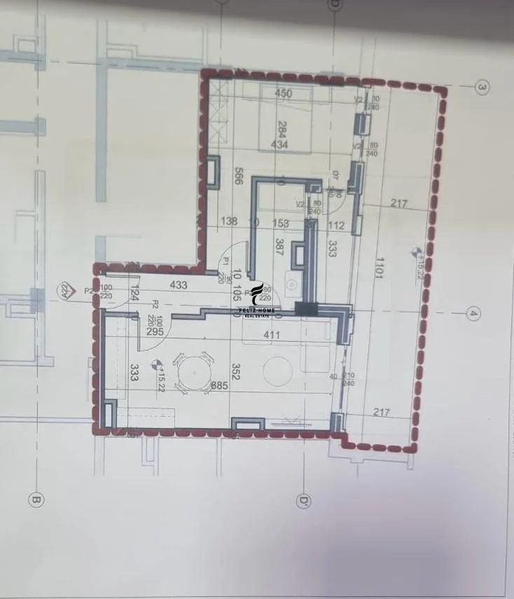Tirane, shitet apartament 1+1 Kati 4, 75 m² 200.800 € (ISH FUSHA E AVIACIONIT)